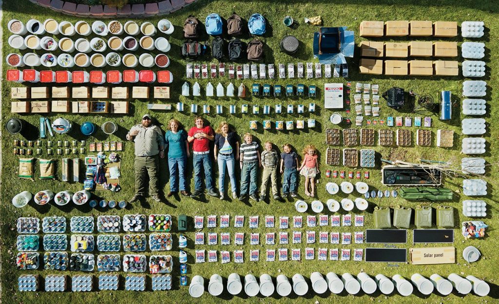 Stock De Nourriture Pour 1 An